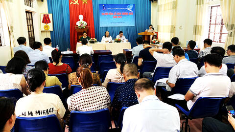 Đại hội đồng cổ đông thường niên năm 2023 công ty cổ phần In báo Nghệ An thành công tốt đẹp.