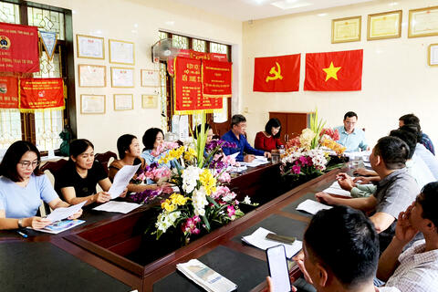 Chi bộ công ty cổ phần In báo Nghệ Ạn tổ chức Tổng kết công tác xây dựng Đảng năm 2023.